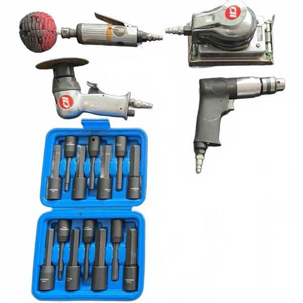 Air Tools And Mastercraft Socket Set