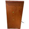 Image 4 : Entry Console Desk With Decorative Dishes and Table Lamp