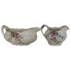 Image 6 : Soft Close Oak Effect Shelving Unit With Assorted Items