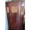 Image 2 : Wooden Wardrobe Locker With Assorted Bags and Backpack