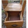 Image 8 : 2 Imperial No. 3 School Desks, 1 Vintage Desk, File Cabinet, Decor Items