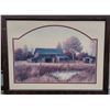 Image 11 : Vintage Metal Bed Frame, MCM Side Table, and Home Decor Lot