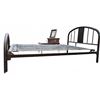 Image 4 : Vintage Metal Bed Frame, MCM Side Table, and Home Decor Lot