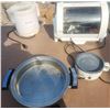 Image 1 : 4 Small Kitchen Appliances: Moulinex, Krups, Baby George, and Electric Skillet