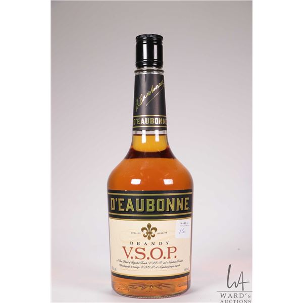 D'Eaubonne/ V.S.O.P. Brandy/ 750ml/ 40% ABV
