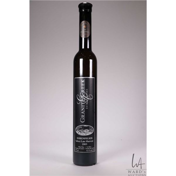 Granite Creek/ Ehrenfelser/ 2003 Select Late Harvest/ White Wine/ 375ml/ 12.1% ABV