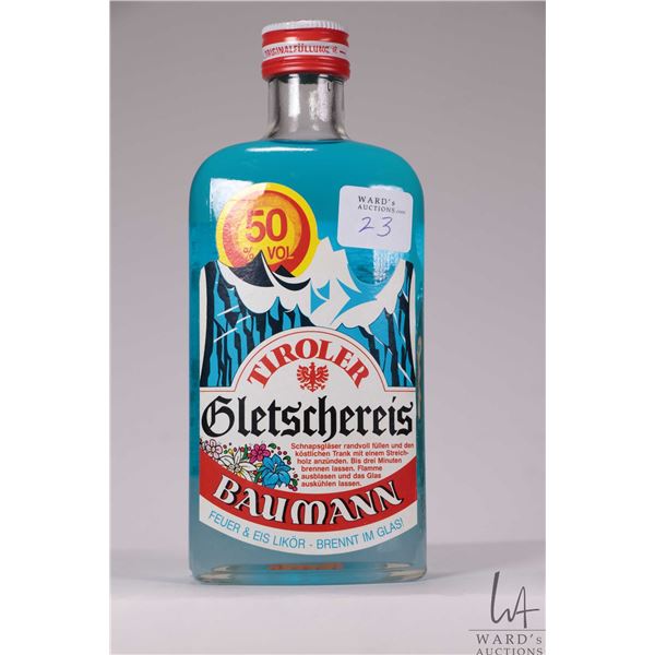 Tiroler/ Gletschereis/ Tyrolean Fire and Ice Herbal Liqueur/ 350ml/ 50% ABV
