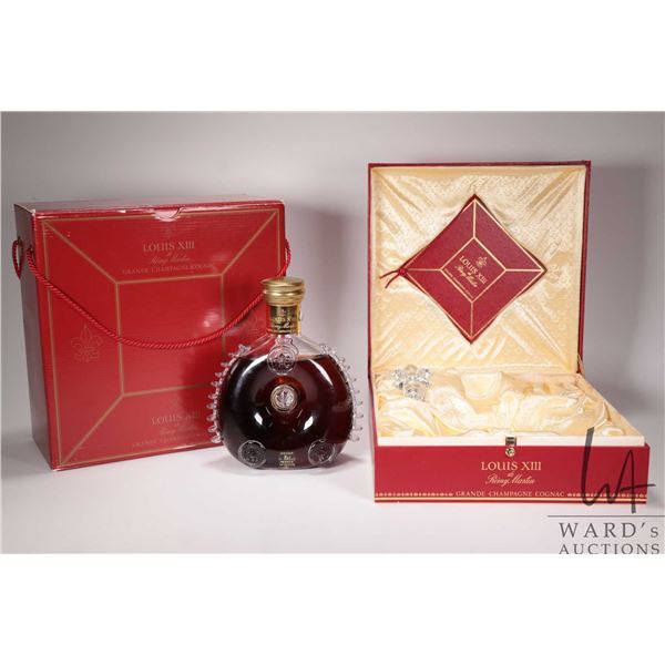 Remy Martin/ Louis XIII/ Grand Champagne /French Cognac/ Baccarat Cristal glass decanter and stopper