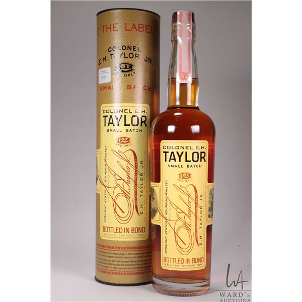 Colonel E.H. Taylor/ Small Batch/ Straight Kentucky Bourbon Whiskey/ 750ml/ 50% ABV
