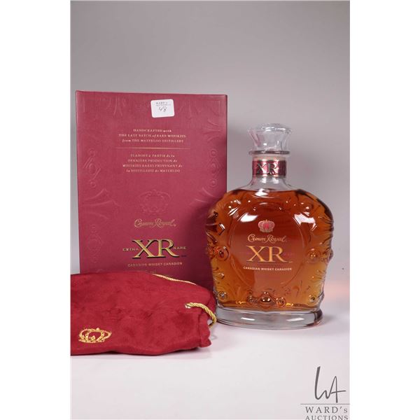 Crown Royal XR/ Extra Rare/ Canadian Whisky/ Last Batch from the Waterloo Distillery/ 750ml/ 40% ABV