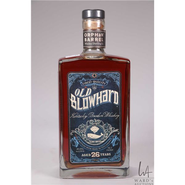 Orphan Barrel/ Old Blowhard/ 26 Year Old/ Kentucky Bourbon Whiskey/ 750ml/ 45.35% ABV