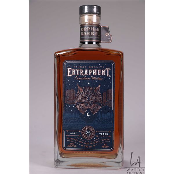 Orphan Barrel/ Entrapment/ 25 Year Old/ Canadian Whisky/ 750ml/ 41% ABV