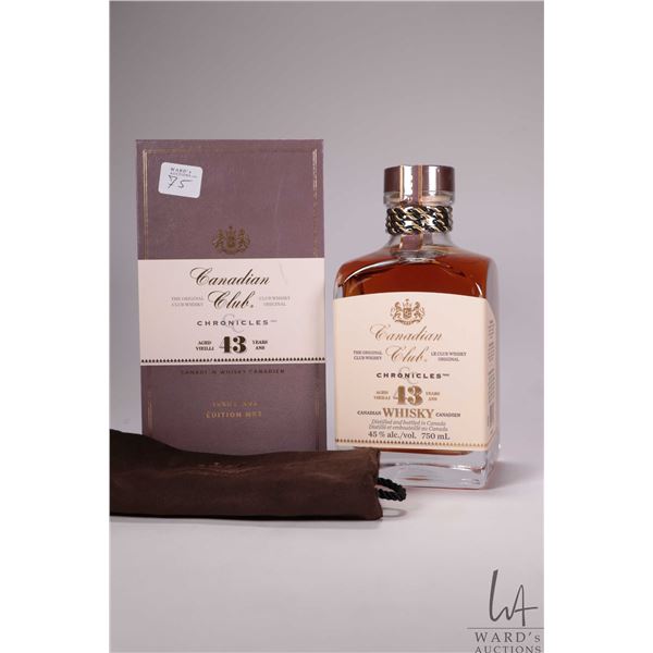 Canadian Clue/ Chronicles/ 43 Year Old/ Canadian Whisky/ Issue No. 3/ 750ml/ 45% ABV