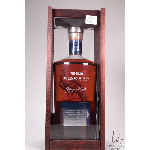Wild Turkey/ Diamond Anniversary/ Kentucky Straight Bourbon Whiskey/ 750ml/ 45.4% ABV