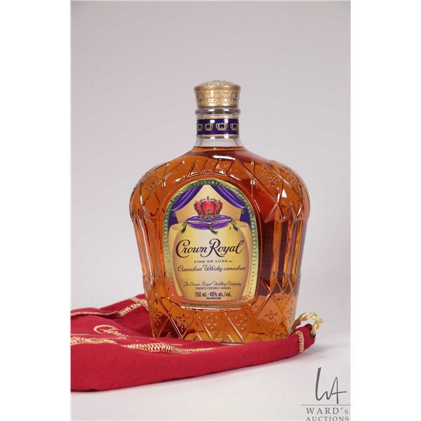 Crown Royal/ Fine De Luxe/ Canadian Whisky/ 750ml/ 40% ABV