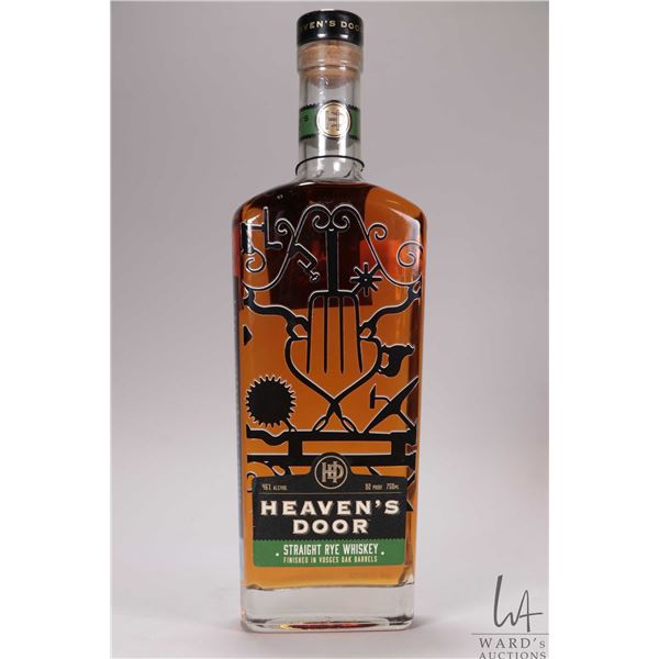 Heaven's Door/ Straight Rye Whiskey/ 750ml/ 46% ABV
