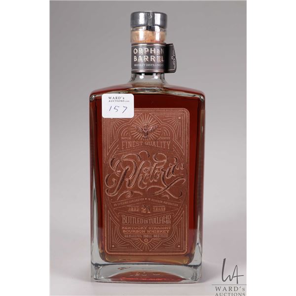 Rhetoric/ 21 Year old/ Kentucky Straight Bourbon Whiskey/ 750ml/ 45.1% ABV