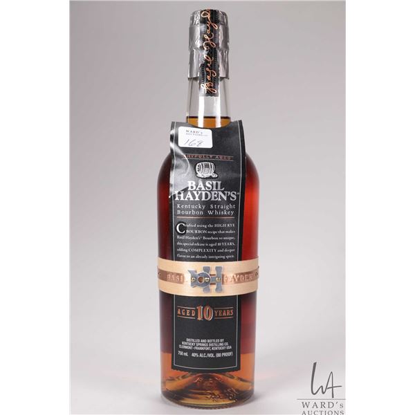 Basil Hayden's/ 10 Year Old/ Kentucky Straight Bourbon Whiskey/ 750ml/ 40% ABV