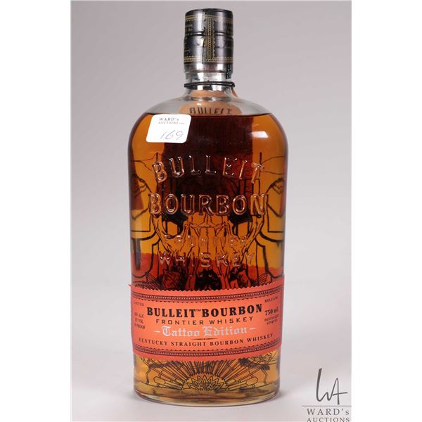 Bulleit Bourbon/ Tattoo Edition/ Kentucky Straight Bourbon Whiskey/ 750ml/ 45% ABV