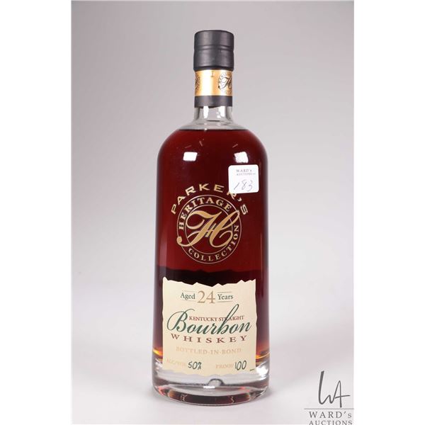 Parker's Heritage/ 24 Year Old/ Kentucky Straight Bourbon Whiskey/ 750ml/ 50% ABV
