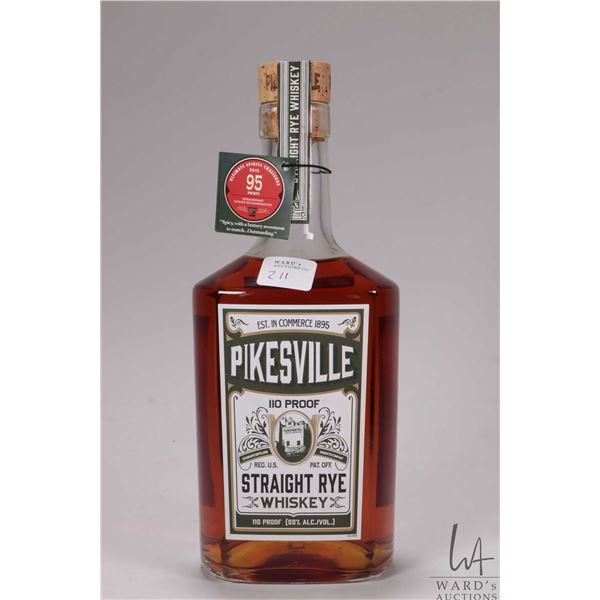 Pikesville/ Straight Rye Whiskey/ 750ml/ 55% ABV