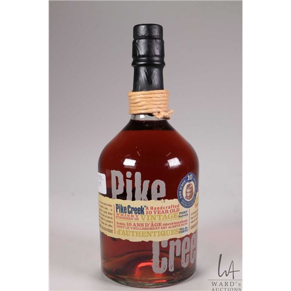 Pike Creek/ 10 Year Old/ Canadian Whisky/ 750ml/ 40% ABV