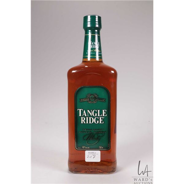 Tangle Ridge/ Double Casked Canadian Whisky/ 750ml/ 40% ABV