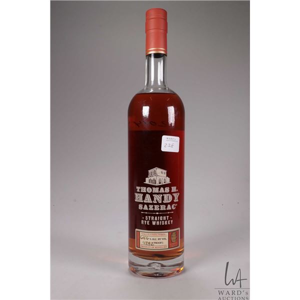 Thomas H. Handy Sazerac/ Straight Rye Whiskey/ 700ml/ 64.6% ABV