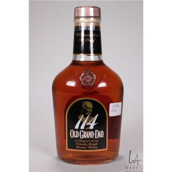 Old Grand-Dad 114 Proof/ Kentucky Straight Bourbon Whiskey/ 750ml/ 47% ABV