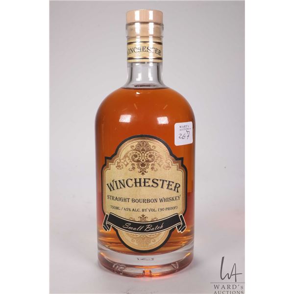 Winchester/ Small Batch/ Straight Bourbon Whiskey/ 750ml/ 45% ABV