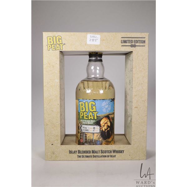 Big Peat/ 8 Year Old/ Islay Blended Malt Scotch Whisky/ Limited Edition 1 of 3,000 Bottle/ 700ml/ 46