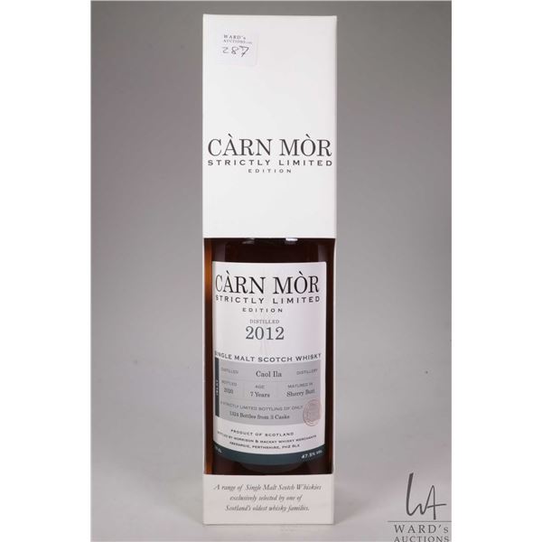 Carn Mor/ Strictly Limited/ 7 Year Old/ Single Malt Scotch Whisky/ 700ml/ 47.5% ABV