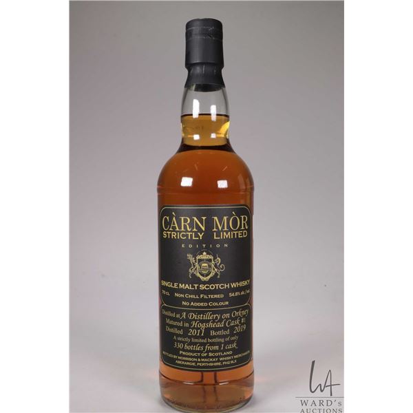 Carn Mor/ Strictly Limited/ Single Malt Scotch Whisky/ 700ml/ 54.8% ABV