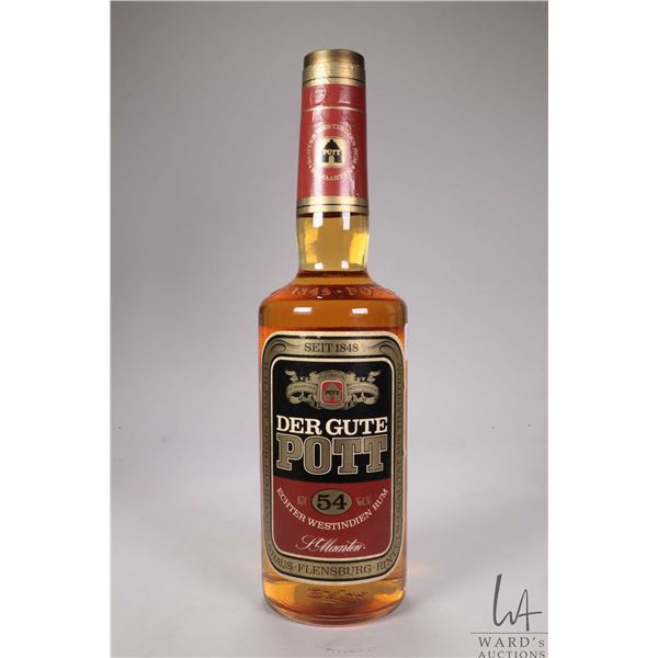 Der Gute Pott/ Echter Westindien Rum/ 700ml/ 54% ABV
