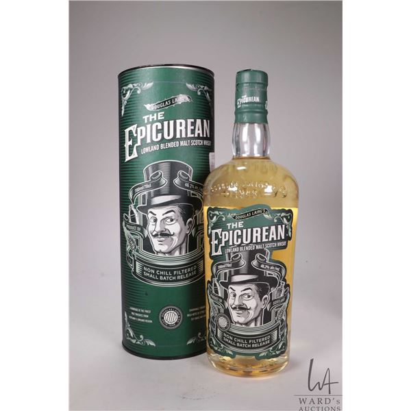 The Epicurean/ Lowland Blended Malt Scotch Whisky/ 700ml/ 46.2% ABV