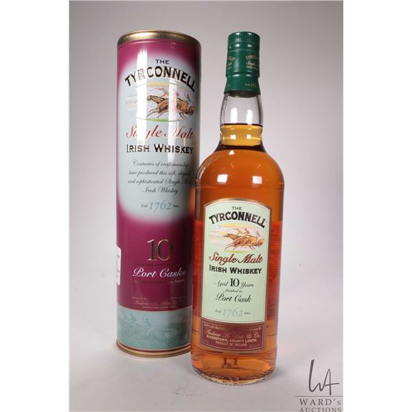 The Tyroconnell/ Single Malt Irish Whiskey 10 Year Old/ 750ml/ 46% ABV