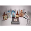 Image 1 : Two tray lots of collectible and branded drinking glass and two hardcover books including "The Ultim
