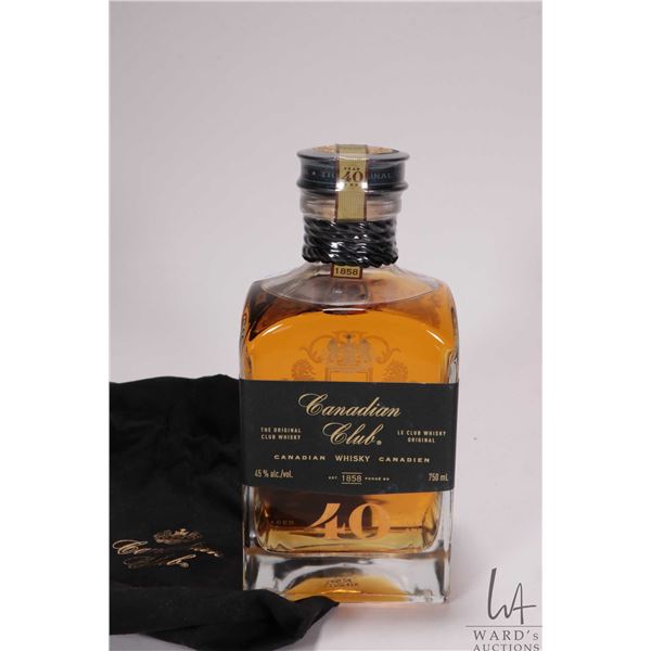 Canadian Club/ The Original Club Whisky/ 40 Year/ 750ml/ 45% ABV  Note: Alcohol cannot be insured by