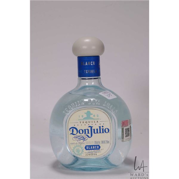 Don Julio/ Blanco/ Tequila/ Production No. 2260044/ 750ml/ 38% ABV  Note: Alcohol cannot be insured 