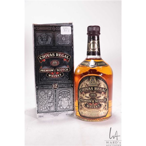 Chivas Regal/ Premium Scotch Whisky/ 750ml 40% ABV  Note: Alcohol cannot be insured by any courier i