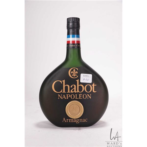 Chabot/ Napoleon/ Armagnac/ No 489610/ 700ml/ 40% ABV  Note: Alcohol cannot be insured by any courie