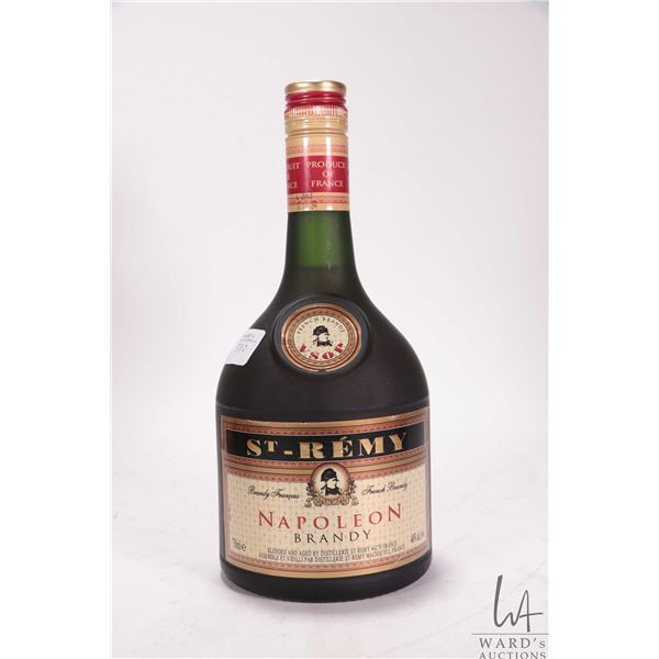St-Remy/ Napoleon Brandy/ 750ml/ 40% ABV Note: Alcohol cannot be insured by any courier in Canada. L