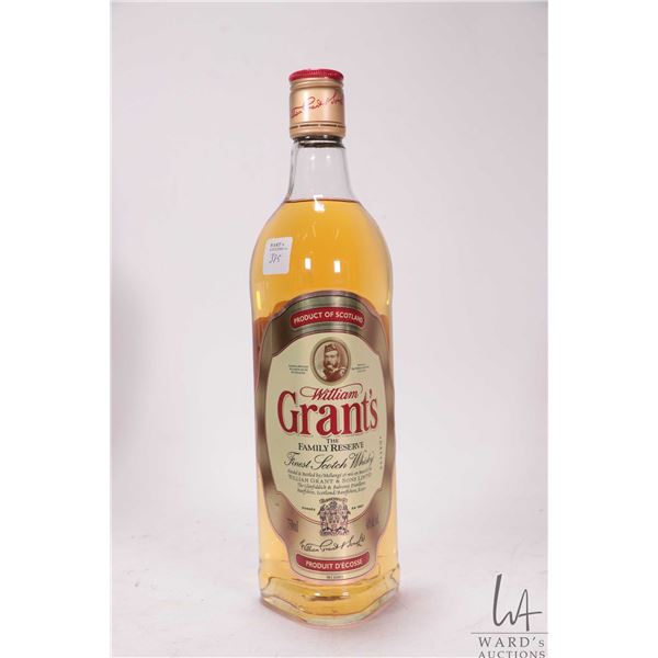 William Grant's/ The Family Reserve/ Scotch Whisky / 750ml/ 40% ABV  Note: Alcohol cannot be insured