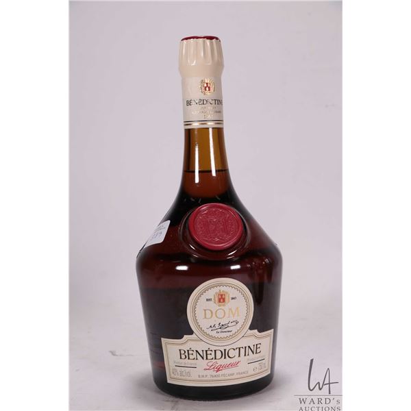 DOM/ Benedictine/ Liqueur/ 750ml/ 40% ABV Note: Alcohol cannot be insured by any courier in Canada. 