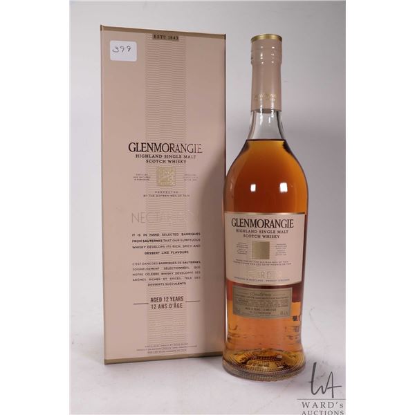Glenmorangie/ Highland Single Malt/ Scotch Whisky/ Nectar Dor/ Aged 12 Years/ 750ml/ 46% ABV  Note: 