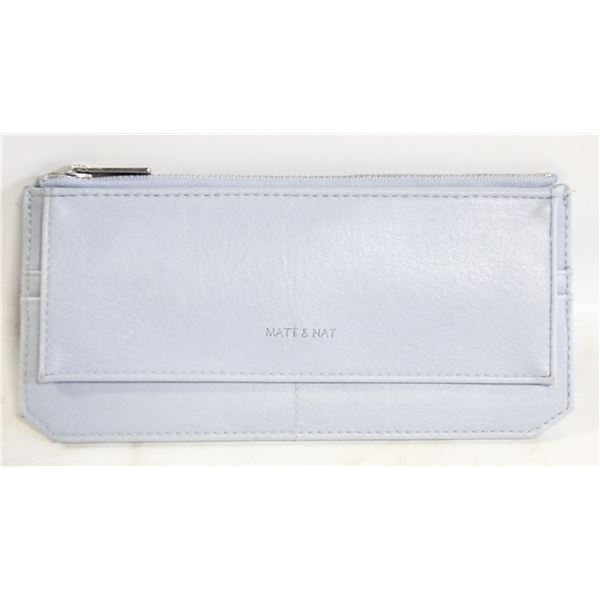 MATT & NAT FLAT VEGAN LEATHER ZIPPER