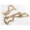 Image 1 : GOLDTONE NECKLACE 16" LONG & BRACELET 7" LONG SE