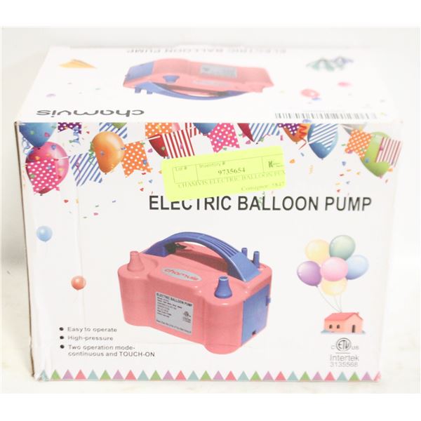 CHAMVIS ELECTRIC BALLOON PUMP