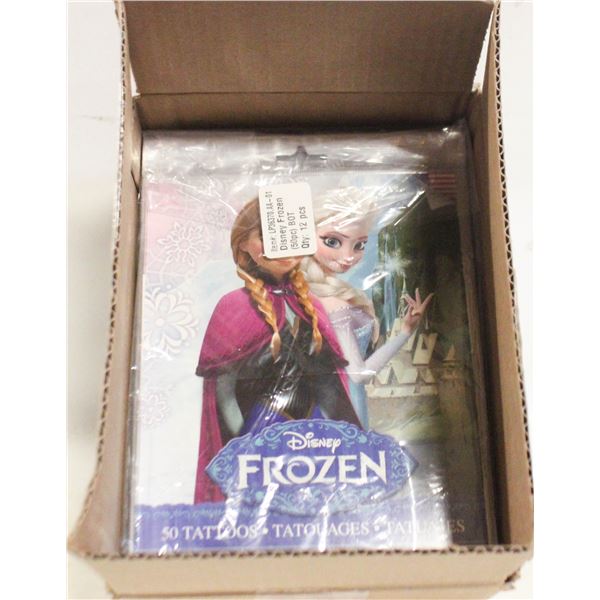 LOT OF 60 DISNEY FROZEN TEMPORARY TATTOOS