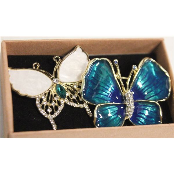 NEW 2PCS BROOCH SET